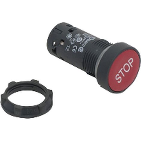 PULS. IMPULS.ROJO NC - señalización LED roja, 24V, IP65, 10W, diseño compacto.