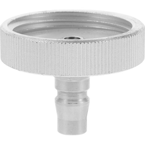 Adaptateur Rapide Purgeur Aluminium de Frein en Argenté Outil Remplacement Liquide pour Voiture - (1/5)