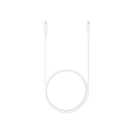Cavo Samsung da 1,8 m, 5 A, bianco, USB 2.0, USB C, bianco (1/4)