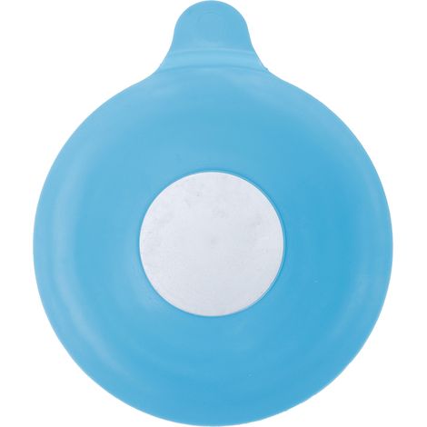 Bouchon de vidange en silicone pour évier et baignoire, bouchon de lavabo anti-odeurs, bleu (1/5)