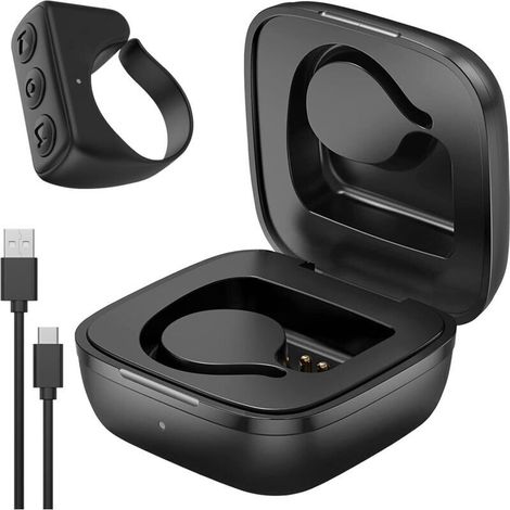 TIK Tok Télécommande pour Le défilement des vidéos, Télécommande Bluetooth sans Fil du Bout des Doigts, déclencheur/clic à Distance Tourne-Page, Compatible avec iOS Android