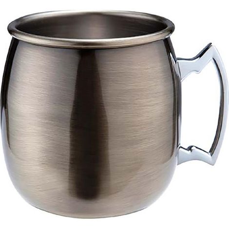 Mug incurvé plaqué laiton vieilli Moscow Mule 500ml - 95 x 122 x 94 mm - BEAUMONT (1/3)