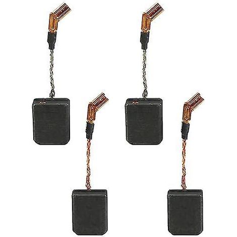 Lot de 4 balais de meuleuse d'angle N257540 compatibles avec les meuleuses DeWalt DWE402 et DWE4214