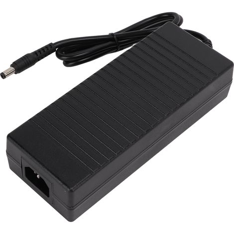 Adaptateur d'alimentation 12V10A, interface 3 broches, convertisseur 120W AC vers DC pour caméra à bande LED 100V-240V (1/5)