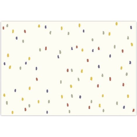 Tapis moelleux décoratif antidérapant sans odeur, durable et doux, idéal chambre enfant, salon, sous canapé et table basse. (1/5)