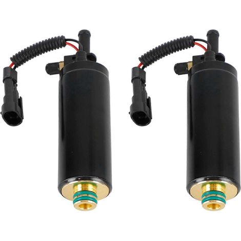 2 pompes à carburant pour yacht 5006063, pompe à huile brute pour moteurs Johnson Evinrude 200, 225, 250 et 300 CV E-TEC, angle de 90 degrés, 3,3/3,4 litres (1/5)