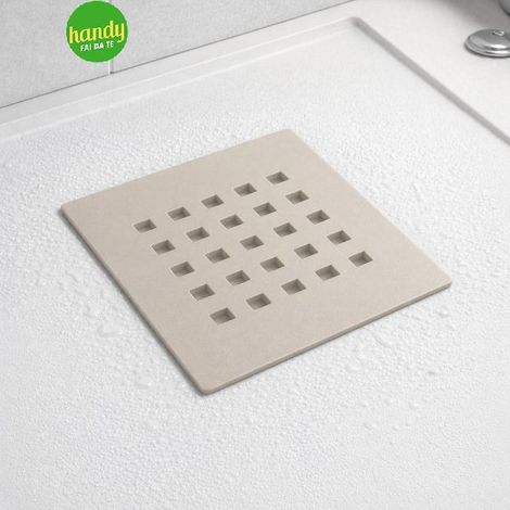 Griglia inox per piatti doccia in eco-stone sabbia sabbia BARBOTTINA (1/3)