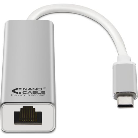 USB-C zu Gigabit 10/100/1000 Mbps Ethernet Konverter (1/2)