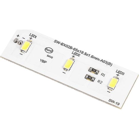 Barre lumineuse LED de remplacement pour réfrigérateur ZBE2350HCA SW-BX02B - Pièce de rechange (1/5)