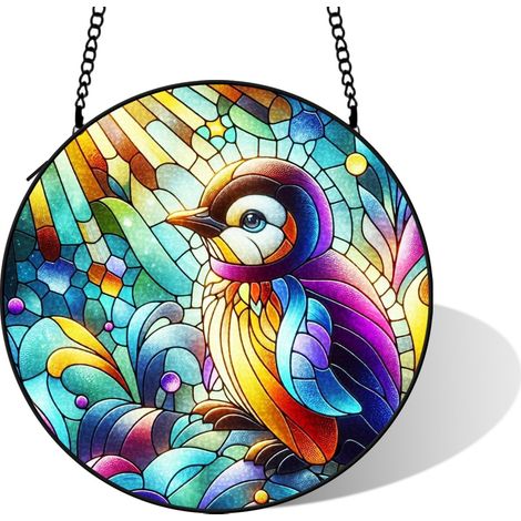 Attrape-soleil en verre design élégant, diamètre: 9 cm (1/5)