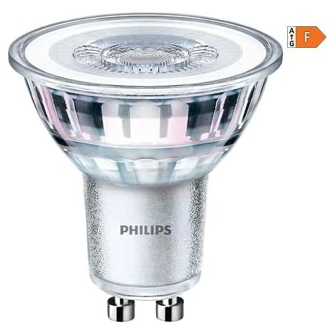Philips pack de 3 ampoules LED GU10, 50W, blanc chaud (1/5)