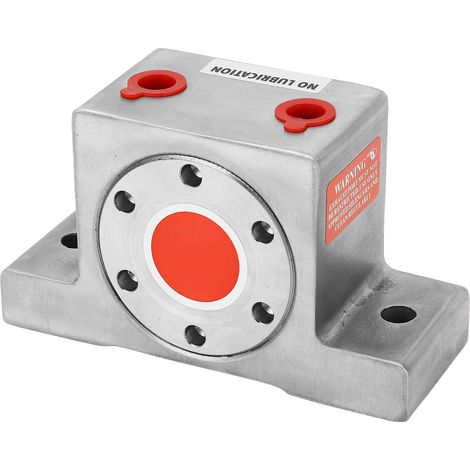 Vibrateur pneumatique à turbine G1/4 po en acier inoxydable, vibrateur industriel avec silencieux pour le compactage et la déshydratation des matériaux (1/5)