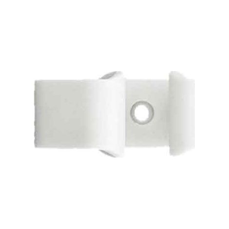 Porta-cepillo con resorte de plástico para 1 lugar