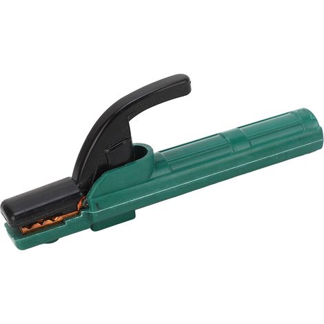 Porte-électrode 300A cuivre pur, manche anti-brûlure ergonomique isolé, pince de soudage (1/5)