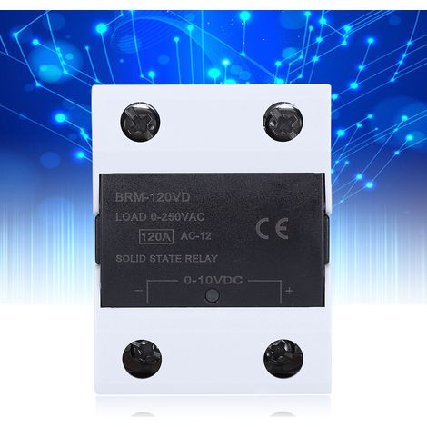 BERM Halbleiterrelais (SSR) mit LED-Statusanzeige, 4–20 mA, 0–250 V AC, BRM-120VD (1/5)