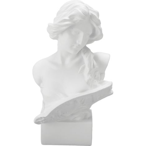 Statue de déesse grecque Vintage classique fabriquée à la main en résine Sculpture grecque pour salon salle d'art