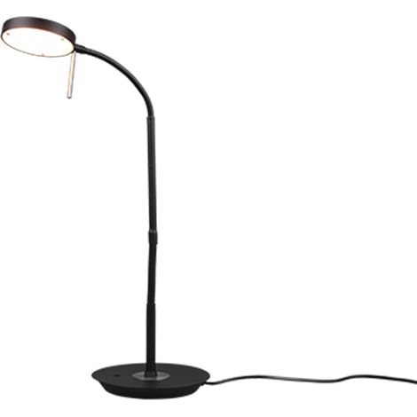Lampe de bureau Led articulée noire - Trio - Monza (1/5)