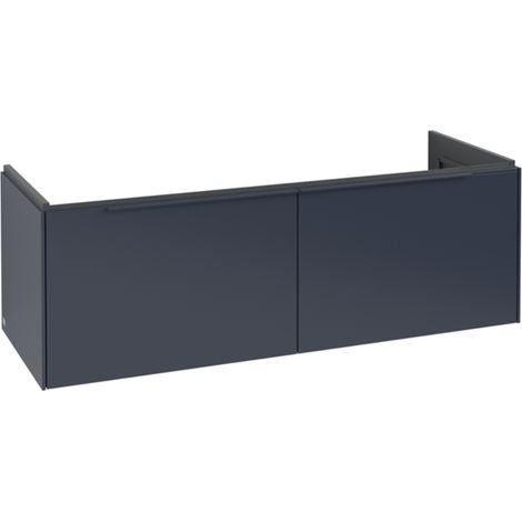 Villeroy & Boch Subway 3.0 armoire sous lavabo, 2 tiroirs, lavabo