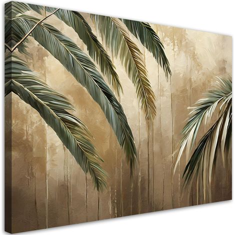 Tableau déco Palmiers tropicaux 100x70 (1/5)