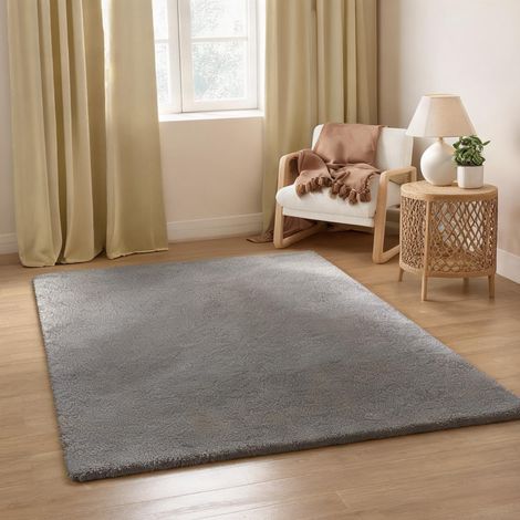 Décoration murale Tapis de sol à poils longs 200 x 140 cm lavable (1/5)