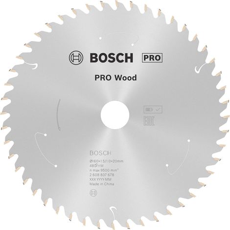 Bosch Lama sega circolare 160 mm 48 denti standard (1/5)