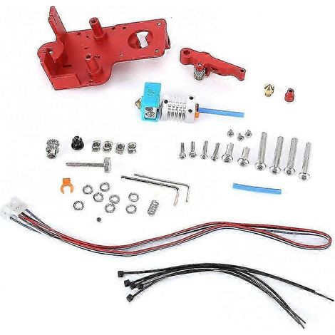 Kit d'extrusion à 2 engrenages avec plaque de montage courte portée pour imprimantes 3D - Accessoires de haute qualité (1/5)