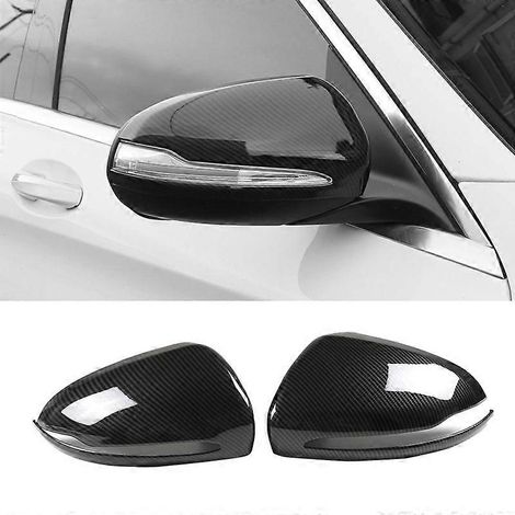 Seitenspiegelabdeckung aus Carbonfaser-ABS für Mercedes-Benz BCES GLB GLC Klasse W205 W213 W253 JXLGV (1/5)