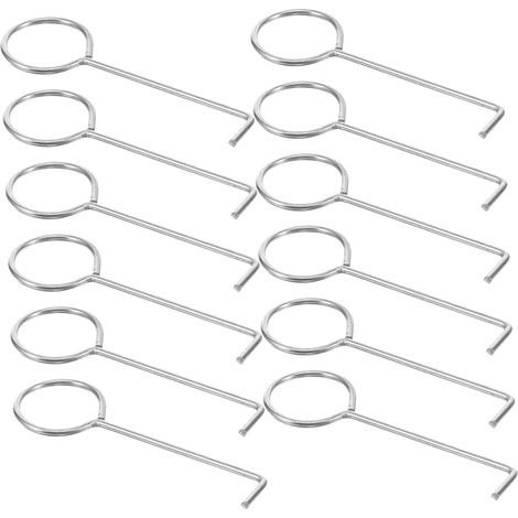 Ensemble de 12 crochets de vidange en acier inoxydable outil (1/5)