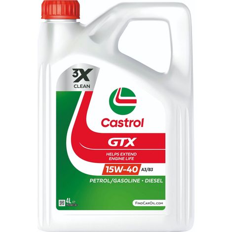 Castrol GTX 15W-40 A3/B3 4L H 183959 15F628
