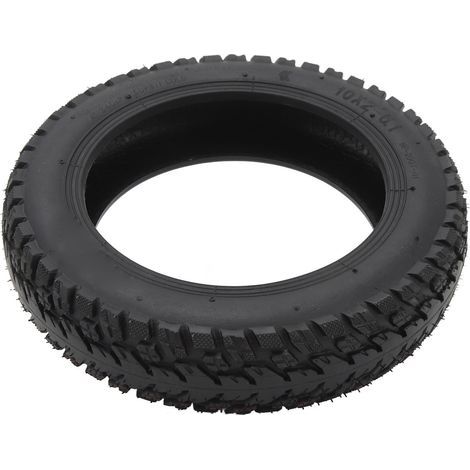 Pneu de scooter électrique 10x2-6.1 en caoutchouc, pneu increvable pour conduite sécurisée (1/5)