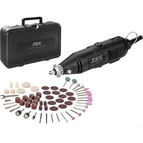 Miniutensile rotativo/Minitrapano 135W tipo Mini Drill con 60 accessori in valigetta - Skil Multi Tool Luxury Edition 1116