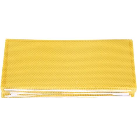 30 Stück Bienenhonigplatten/Wachs-Beutenboden/Wachs-Waben/Imkereibedarf/Bienenwaben/Honigrahmen/Rite Cell Mittelwand (1/4)