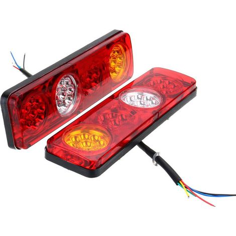 LED-Set: Brems- und Rückleuchten mit Blinker, 12 V, für Lkw, Bus, Sattelzug, Anhänger