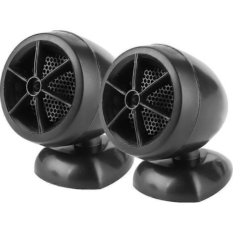 Haut-parleur dôme musical miniature à tweeter 1200 W 12 V pour système audio de voiture, noir