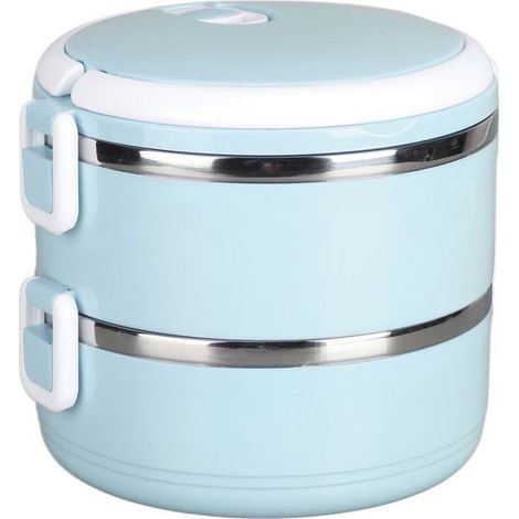 Boîte À Manger Isotherme - Acier Inoxydable 304 - Double Paroi Sous Vide - Pour Repas Chauds Ou Froids - 1 Pièce (1/5)