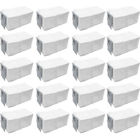 20PCS Sac à poussière pour Roborock S8 MaxV Ultra G20s Robot Aspirateur Replace Dust Garbage Bag Household (1/5)