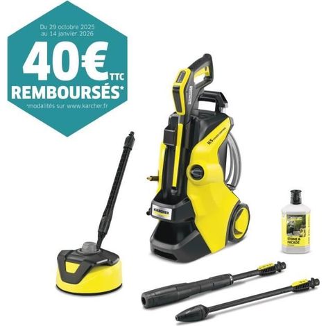 Kärcher – Nettoyeur haute pression électrique 2100W – Débit 500 L/h – Pression 145 bar – Moteur à induction refroidi par eau – Pour terrasses et allées
