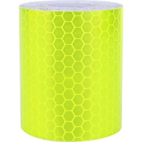 Ruban D\'avertissement Réfléchissant Le ruban réfléchissant de bande d\'autocollant de mur de voiture de sécurité de fluorescence pur-Ywey (1/5)