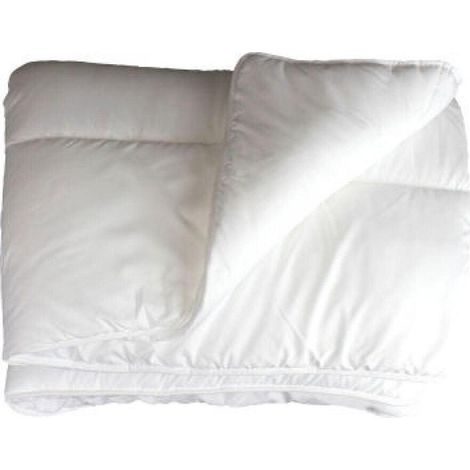 Duvet in Poliestere Bianco 140 x 200 cm
