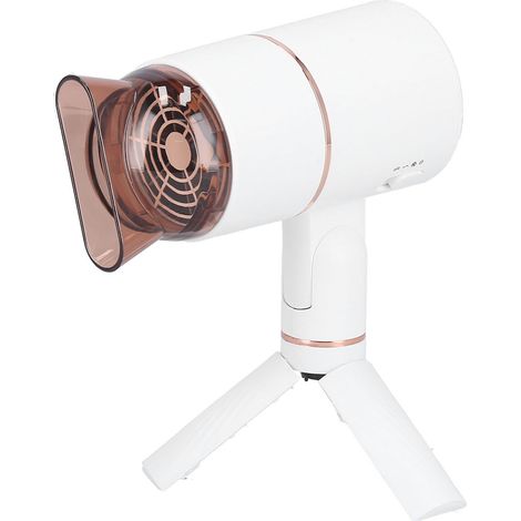 Sèche-cheveux pliable à 3 vitesses avec contrôle de la température et technologie ionique négative pour salon de coiffure (prise UE 220 V).