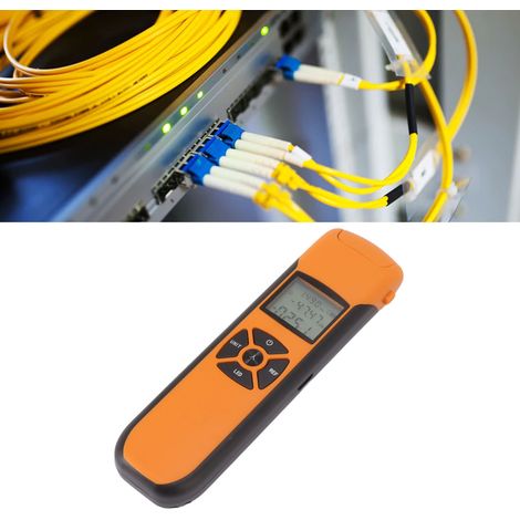 Mini-tragbares optisches Wattmeter, hochpräziser wiederaufladbarer Glasfaserdetektor, optischer Dämpfungstester, Wattmeter (1/5)