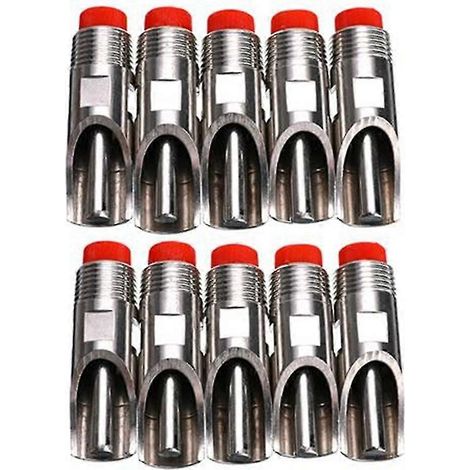 Abreuvoirs automatiques à tétine en acier inoxydable, filetage PT 1/2 pouce, pour porcs et matériel agricole, lot de 10 (1/5)