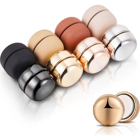 Lot de 8 épingles magnétiques pour hijab, aimants multi-usages sans accrocs, pour foulards et hijabs, pour femmes musulmanes. (1/5)