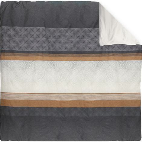 Housse de couette satin de coton TIAGO 280x240 cm (1/5)