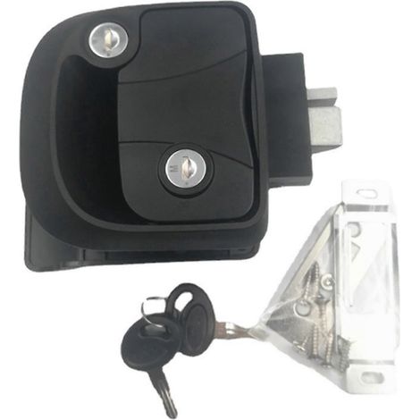 Serrure de porte d'entrée pour caravane ou camping-car, verrou de sécurité à tirette Polar Paddle, verrou de panneau à tirer (1/5)