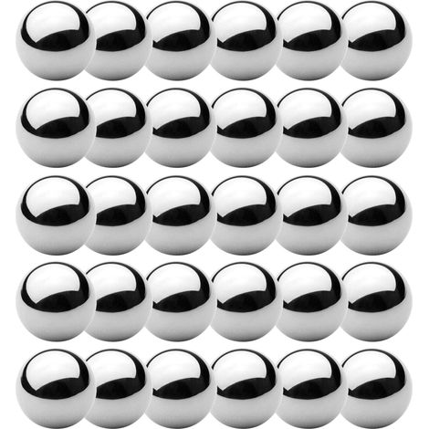 Cyclingcolors – Lot de 30 billes en acier 6.5mm – Haute précision pour roulements – Remplacement universel pour cyclisme et modélisme