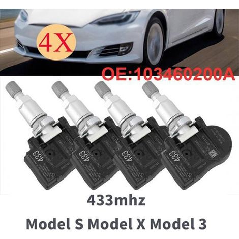 Four tire pressure sensors 1034602-00-A for Tesla Model 3 SX--BIEMMEDUE (1/5)
