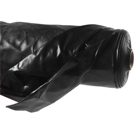 Telo in PVC 4x25 mt per Laghetti Artificiali 100 mq Rama Nero