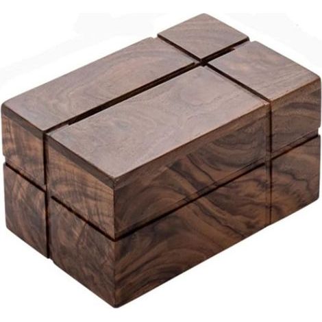 Boîte à mouchoirs en bois de noyer massif, rangement multifonctionnel style hôtel pour salon et bureau, décoration intérieure (1/5)