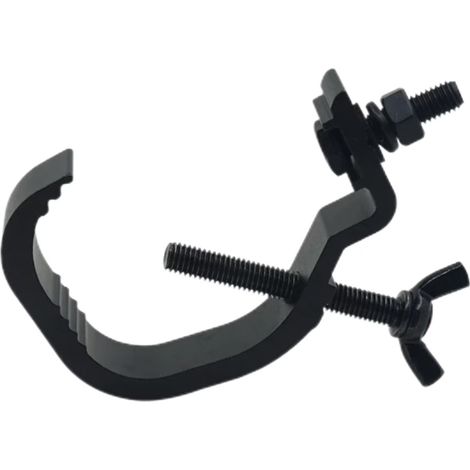 Montageclips für Bühnenbeleuchtung Aluminiumhalterungen für Moving-Head-Scheinwerfer und LED-Bühnenleuchten (2 Stück). (1/5)